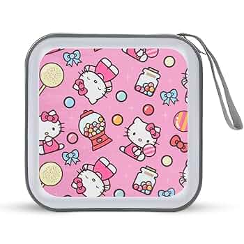 Sanrio カオハナ　ハローキティ　CD DVDケース　20枚収納 Amazon | ハローキティ メディアケース BD/DVD/CDケース